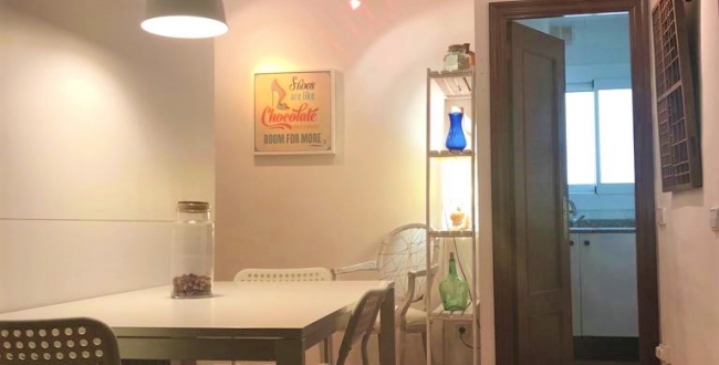 ÀTICO DE 1 HABITACIÓN AMUEBLADO