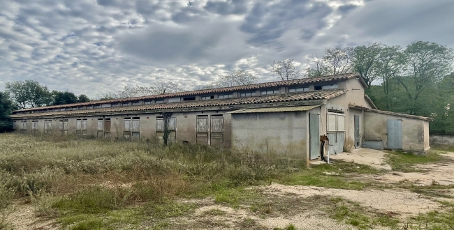 FINCA CATALOGADA COM A MASIA I INSTAL·LACIÓ RURAL AMB 10 HA DE TERRENY A BESCANÓ - GIRONA